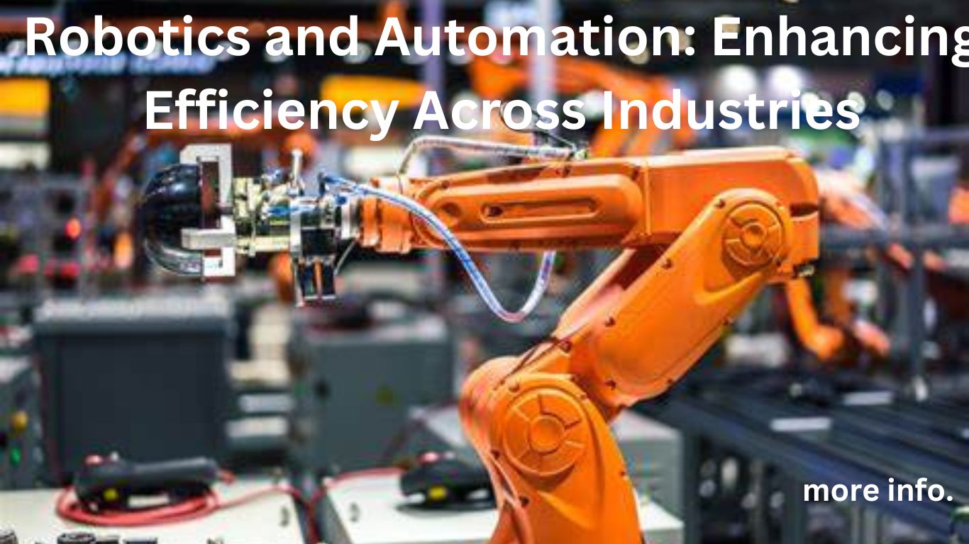 Robotics and Automation: Enhancing Efficiency Across Industries